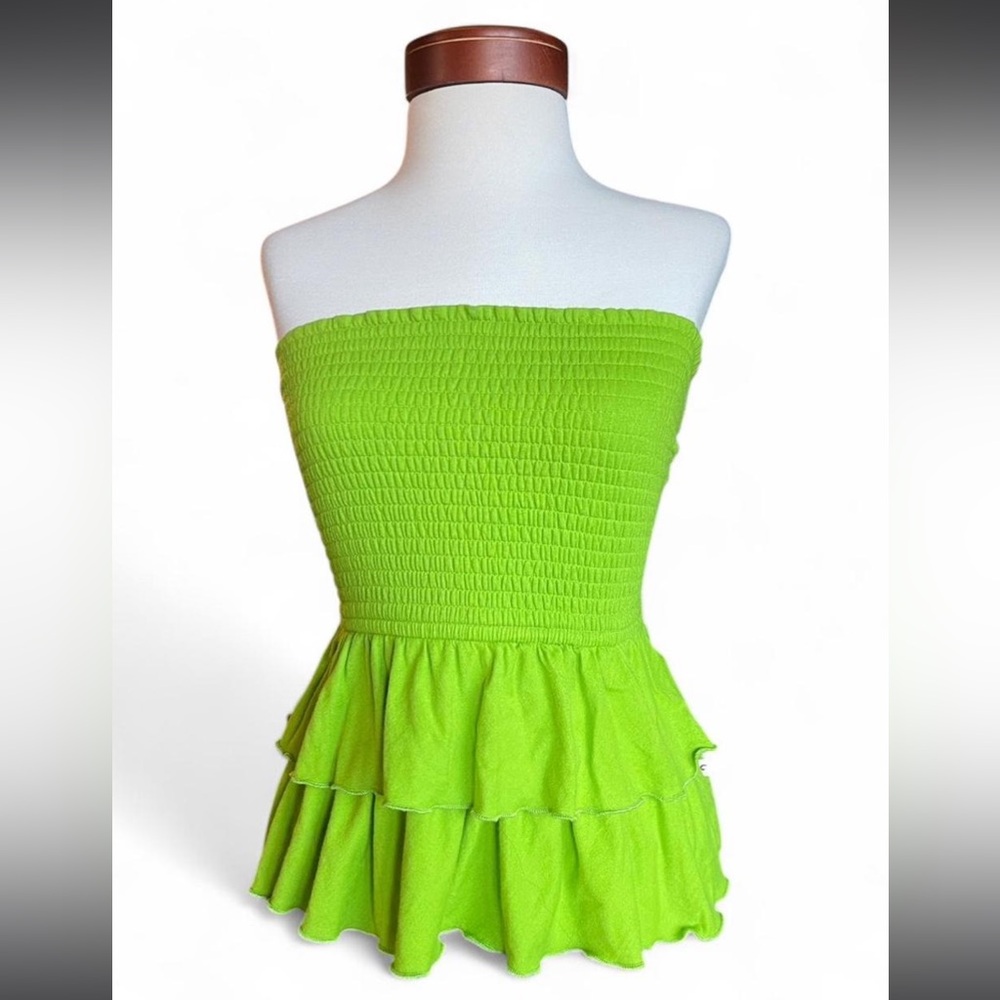 Y2K Hollister‎ Lime Green Top
